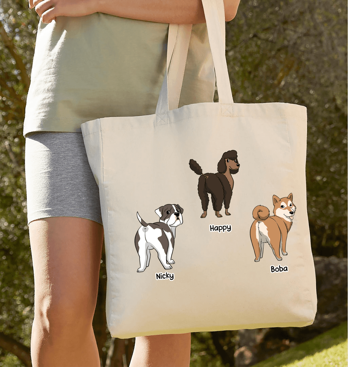 Totebag - Moji mazlíčci přátelé - Až 3 psi