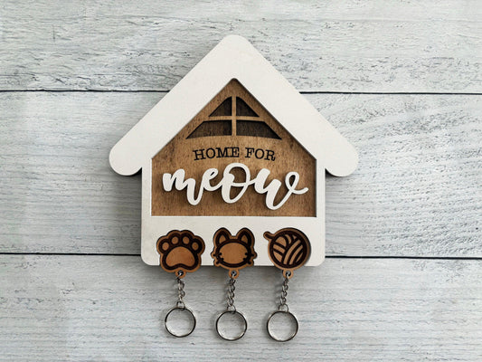 Věšáky na klíče - Home for meow - Climo.cz