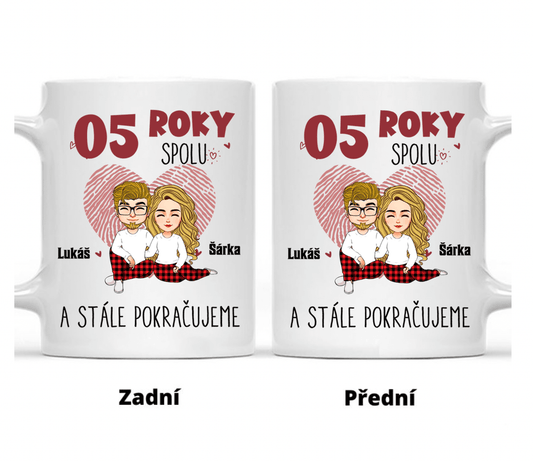 Hrnek - 10 Let spolu. A stále pokračujeme