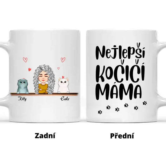 Hrnek - Kočičí máma 2. verze - Climo.cz