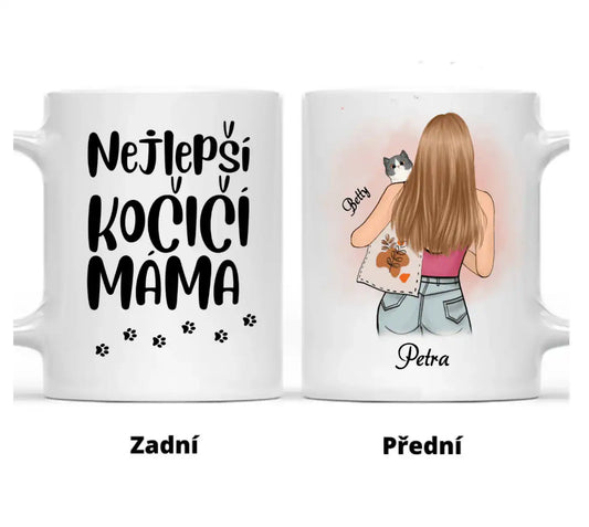 Hrnek - Kočičí máma - Hug - Climo.cz