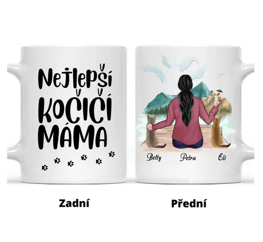 Hrnek - Kočičí máma s výhledem - Climo.cz