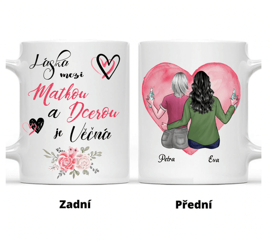 Hrnek - Matka a Dcera 3. verze - Láska mezi Matkou a Dcerou je Věčná - Climo.cz