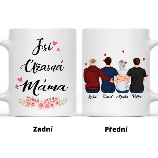 Hrnek - Matka a syn - až 3 syny - Climo.cz