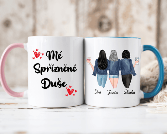 Hrnek - Mé spřízněné duše - až 3 holky - Climo.cz