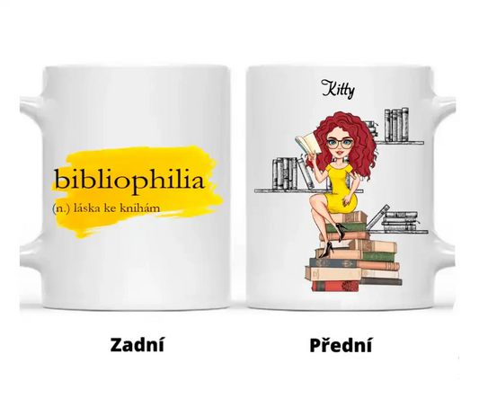 Hrnek - Miluji čtení 3. verze - Climo.cz