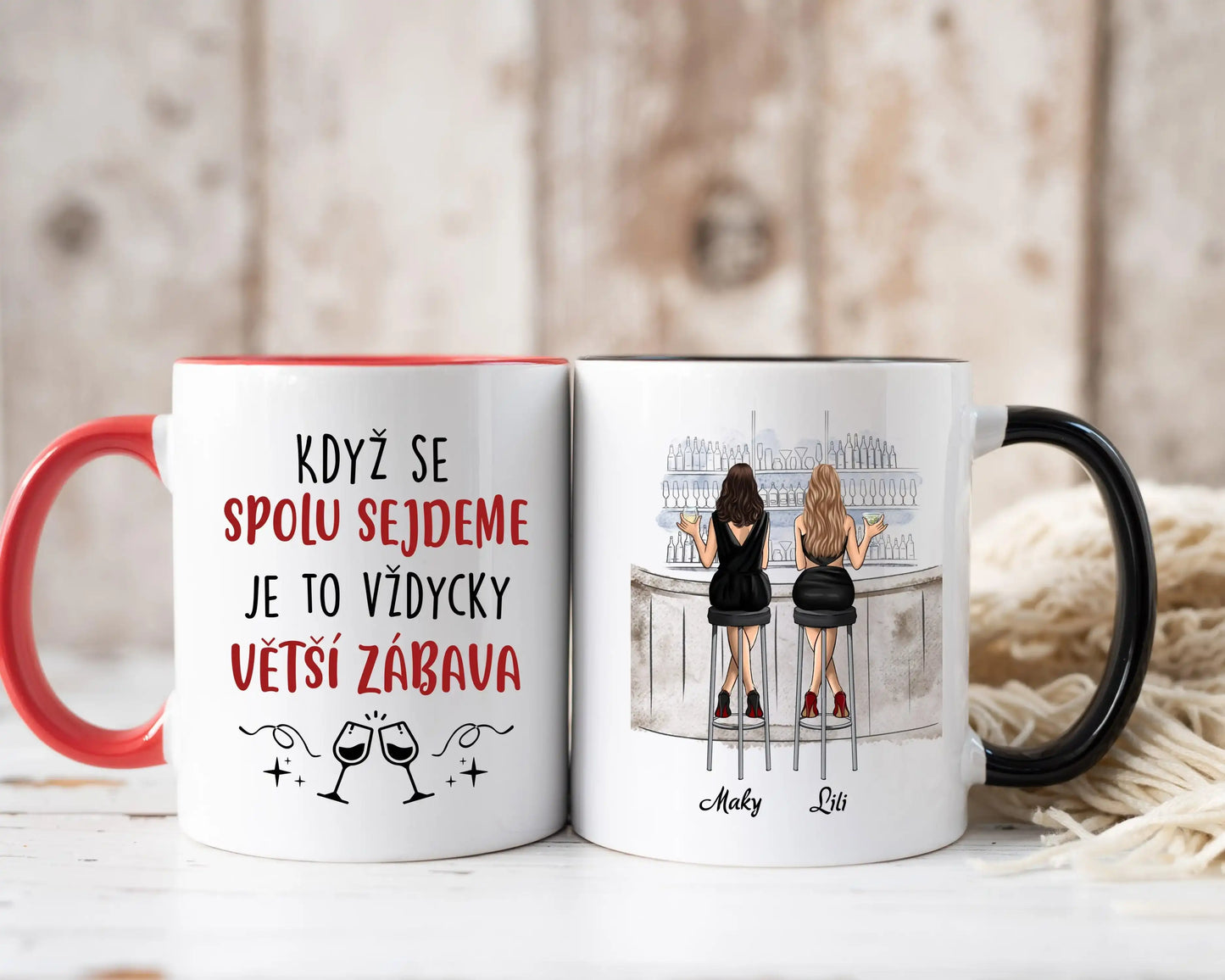 Hrnek - Nejlepší kamarádka Bar - Když se spolu sejdeme, je to vždycky větší zábava. - Climo.cz