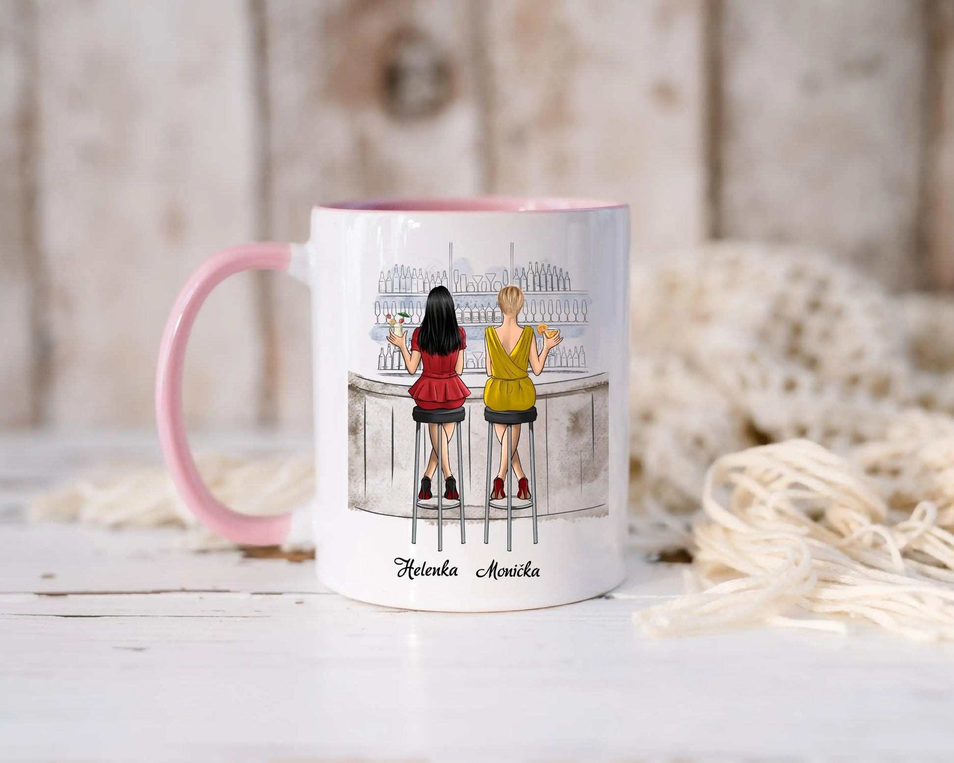 Hrnek - Nejlepší kamarádka Bar - Když se spolu sejdeme, je to vždycky větší zábava. - Climo.cz