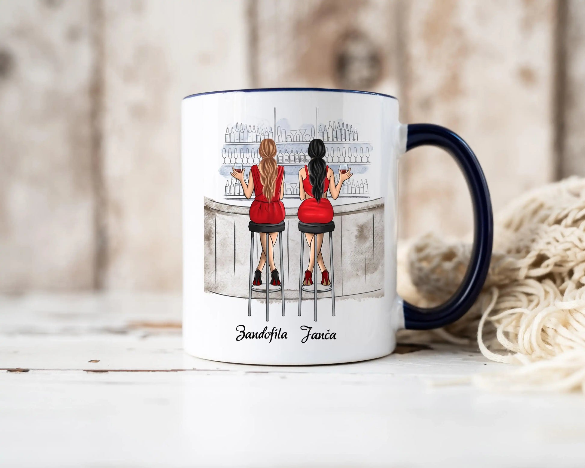 Hrnek - Nejlepší kamarádka Bar - Když se spolu sejdeme, je to vždycky větší zábava. - Climo.cz