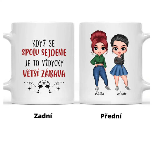 Hrnek - Nejlepší kamarádka Chibi - Když se spolu sejdeme, je to vždycky větší zábava - Climo.cz