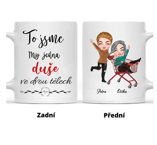 Hrnek - Nejlepší kamarádka Chibi Supermarket - To jsme My jedna duše ve dvou tělech - Climo.cz