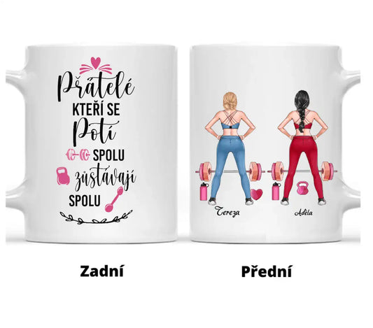 Hrnek - Nejlepší kamarádka - Fitness verze - Climo.cz