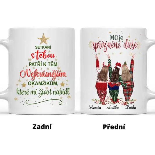 Hrnek - Nejlepší kamarádky - až 3 holky - Vánoční verze - Climo.cz