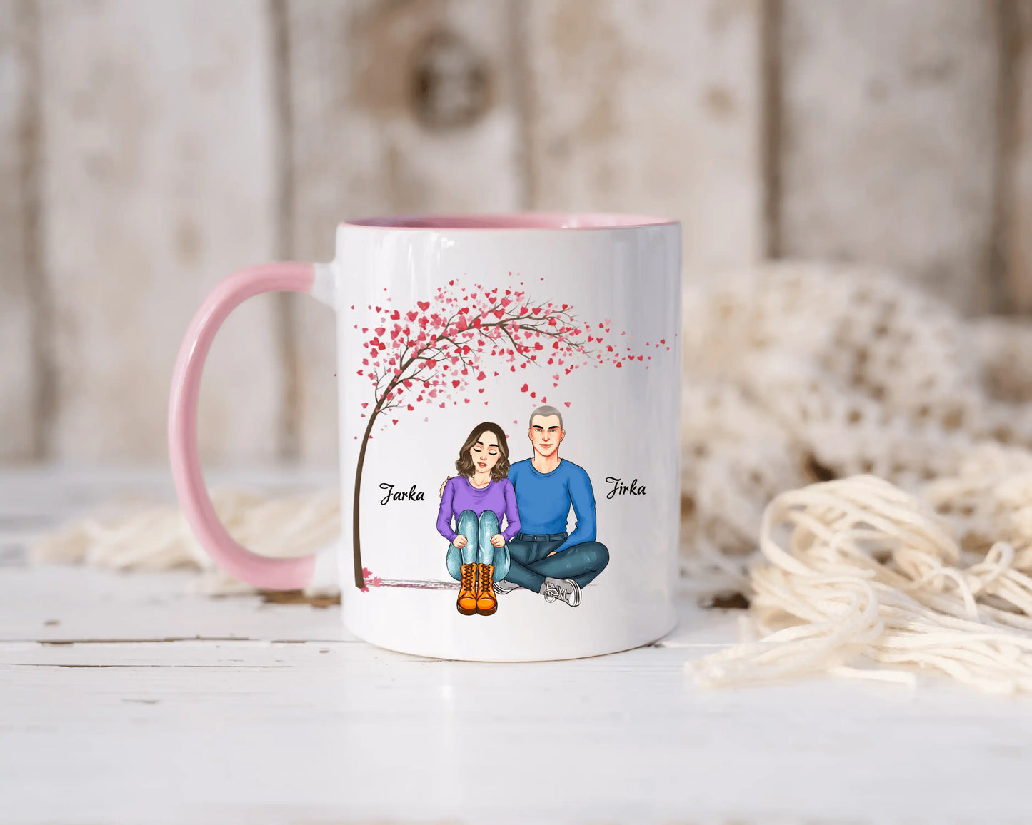 Hrnek - Zamilovaný pár 3. verze - Mrs Right - Climo.cz