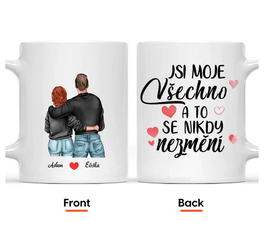 Hrnek - Zamilovaný pár - Jsi moje všechno a to se nikdy nezmění - Climo.cz