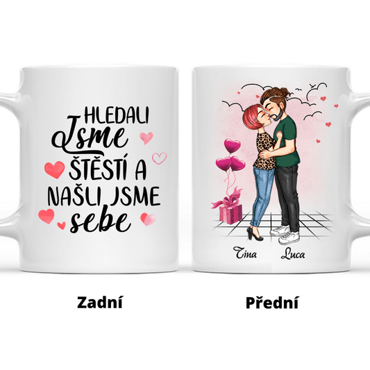 Sada hrnků 2 ks 330 ml - Líbající se pár 4 - Climo.cz
